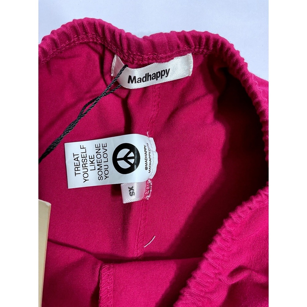 Madhappy LORA Pink Biker Shorts Size Extra Small XS Cycling‎ Local Optimist NWT - Picture 4 of 4